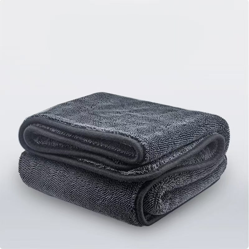 Mikrofiber Biltorka – Dubbelsidig & Snabbtorkande | 30x30 cm till 60x160 cm