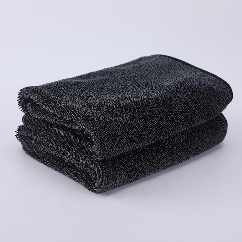 Mikrofiber Biltorka – Dubbelsidig & Snabbtorkande | 30x30 cm till 60x160 cm